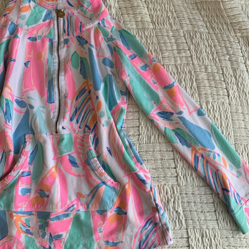 Lilly Pulitzer Multi Colored Pullover Jacket - image 2
